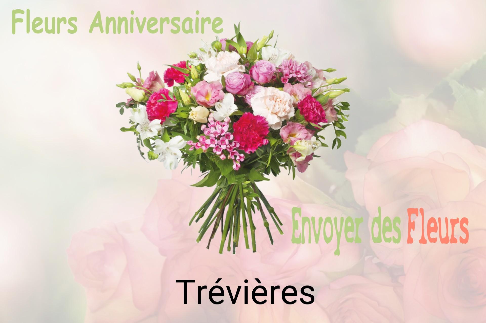 Bouquet de fleurs d’anniversaire livré à Trévières